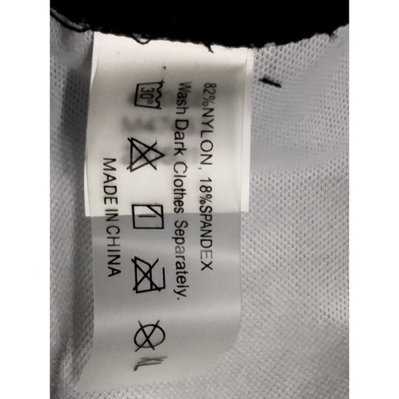 Adisputent 2-Piece Tankini Swimsuit Ruffled Top High-Waisted Bottom Size XL - Picture 7 of 9